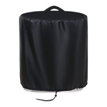 Fire Pit Cover Round, Dustproof, 29.13x18.11 inches
