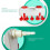 Automatic Chicken Drinker, Ergonomic Handle, Versatile, Robust, LeakProof, Hygienic, with 10 Drinking Cups for Farm (ywuadb8k1712) 3