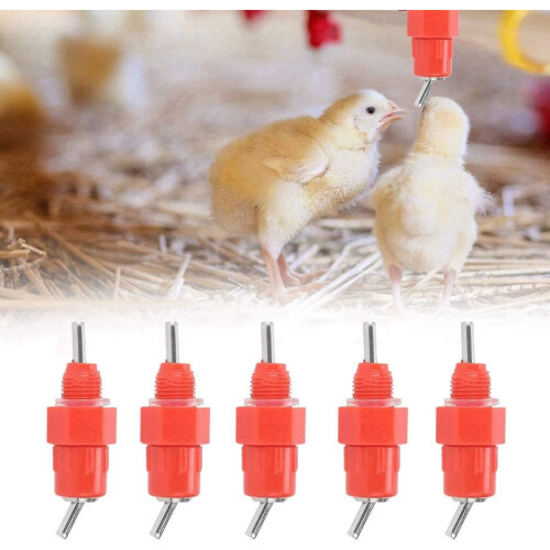 automatic chicken drinker, valve type, poultry drinker, 30piece 2
