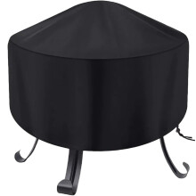 fire pit cover, fire pit cover round, 34x15 waterproof