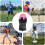 protective softball sliding guard with elastic band for youth pink 3