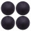 Picle Squash Balls  4 x for   Training Aid for Beginners  Black 4PCS 1