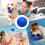 Squash Ball Beginners  Comfortable Bouncy High Visibility Sports Blue 2