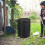 Rain barrel protection grid for the garden 2