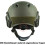 Tactical Helmet Fast Airsoft Helmet Ops Core Protective Helmet with Pads 3