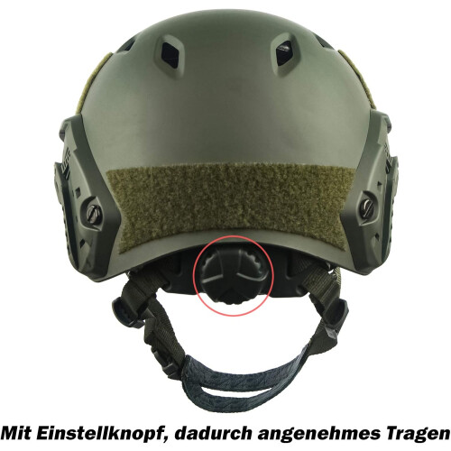 Tactical Helmet Fast Airsoft Helmet Ops Core Protective Helmet with Pads 2