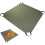 Robust garden waste bag sheet with handles for leaf collection and use 2