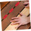 12 pieces Mezzanine Spacer Tool 1/4 spacers for decking gap decking tools clamping blocks deck holder spacing guide for decking plastic red 3