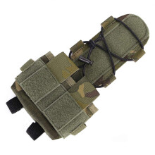 Molle Tactical Helmet Battery Pouch Removable Gear Pouch Tactical Fast Helmet Accessories Counterweight Bag, Counterbalance Weight Bag Multicam Tropic