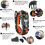 Survival Paracord Bracelet, Adjustable 550, Compass, Fire Starter, Emergency Whistle (2 Pack) 2