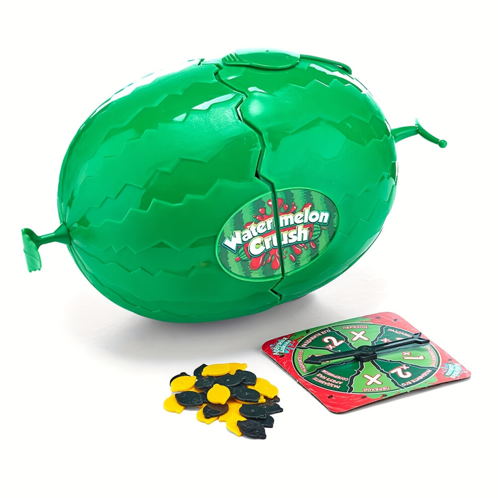 Mdsrjone (Exploding Watermelon) [Fun Watermelon Game] Fun Watermelon Crush Game | "Don't Crack The Watermelon" Authentic Prank Board Game For Kids And Adults,