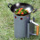 Compact 28x16cm Wood Handle Grill Chimney Starter 12