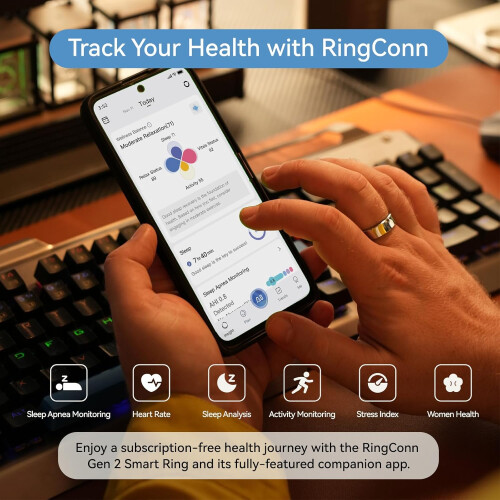 Smart Ring with Sleep Apnea Monitoring 2