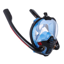 Tauchmasken Schnorchelmaske DoppelrohrTauchmaske Erwachsene Kinder Schwimmmaske Taucherbrille Schnorchelmaske(B,S/M) S/M B