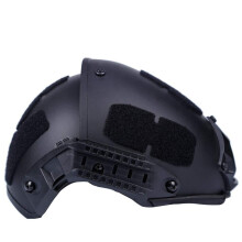 for CS Game Prop Accessories Airsoft AF Tactical Helmet Adjustable Outdoor Hunting Equipment Multicam ABS Paintball Helmet (BK)