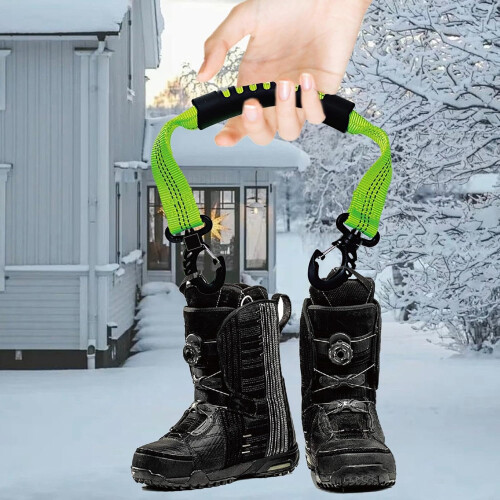Ski Boot Straps, Adjustable Snowboard Strap, Multifunctional Skates Carry Strap 1