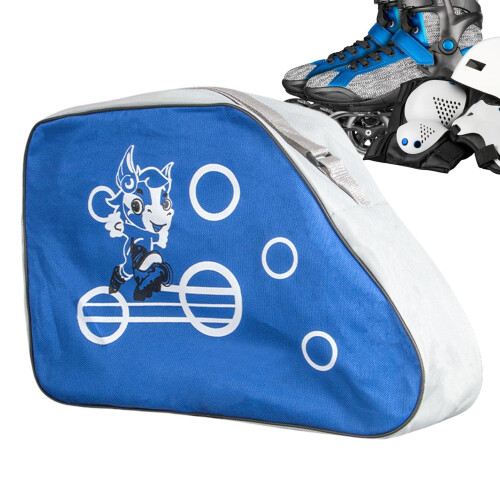 Roller Skate Bag, Breathable Figure Skating Bag, Adjustable Backpack for  Blue