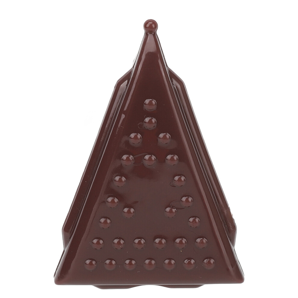 Silicone Meridian Massage Brush 8.5x6cm Brown Slimming