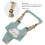 Baby Walking Harness Adjustable 58-68cm Green 6-36M 5