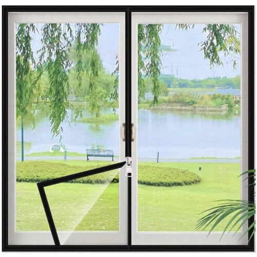 AntiMosquitoNet solution for home, userfriendly tallation and adjustment (90 x 100 cm) 2