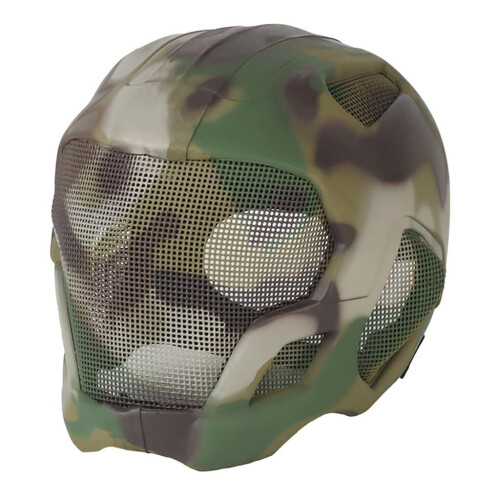 Tactical Airsoft Helmet Full Face Protective Adjustable Hunting