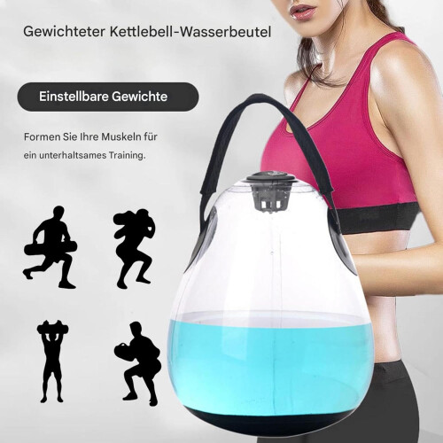 Weighted Sports Water Bag for Home, Work Area, Core Training, Balance 1