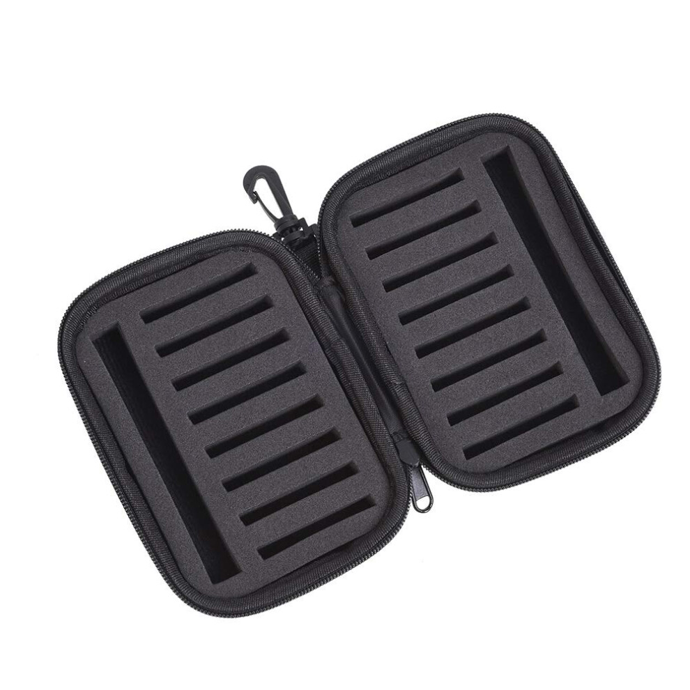 Fishing Lure Bag Fishing Affiliate Wallet Flies Fishing Box Lure Bait Bag Foam Tackle Box Fly Fishoke Storage Case Container Bag, black-image-OPC-PJ29NQG-NEW