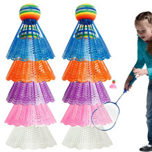 Rainbow head Badminton, Colorful Badminton Kit, Strong racket for sports practice