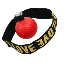 Reflexball for boxing head, portable, bandball, boxing boxing training ball, speed suitable for adults and adults, boxing equipment red