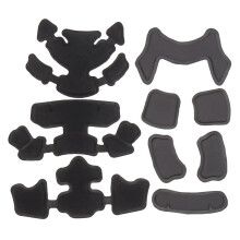 Fast Airsoft Helmet Accessories, Double Layer Protective Pad Made of Reinforced Memory Foam, Internal Padding Set for Tactical Helmet