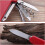 1 x 11function pocket knife, multitool, pocket knife, small, corkscrew, can opener (red) 2