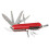 1 x 11function pocket knife, multitool, pocket knife, small, corkscrew, can opener (red) 1