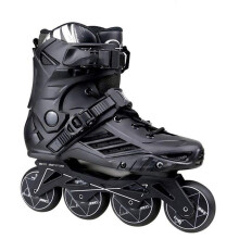 Speed Inline Roller Skates for Men Women 2 Colours (Black, 42 EU)