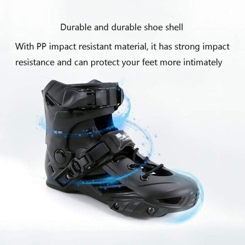 Speed Inline Roller Skates for Men Women 2 Colours (Black, 42 EU) 1