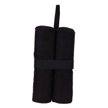 4 pieces canopy sandbags tent heavy sun sandbags durable awning outdoor chair beach tent sandbag sandbag bags for canopy weights black