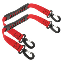Shoelaces for skate shoes, carrying straps for ski backpacks, ski boot bag, nylon fabric 30.00X3.00X1.00CM red