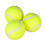 Set of 3 Elastic Tennis Balls for Training, Optimal Performance and Durability 1