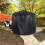 Round Fire Protection Cover Fire Pit Dust Cover (S) Small 2