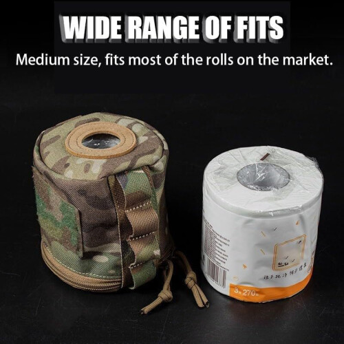 Camping Wet Wipes Box, Paper Case with Mounting Strap 2