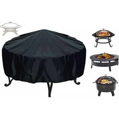 Fire Pit Cover BBQ Protector Suitable for Outdoor Fire Pits (85x40cm) 8540CM 2