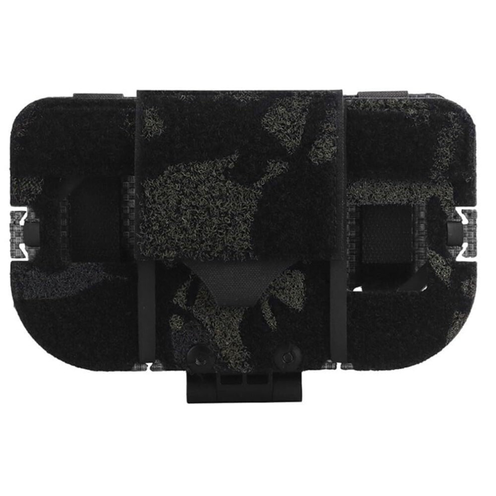 Folded Vest Molle Holder Navigation Board Universal Molle Phone Holder Phone Card Holder Tactical Vest Mobile Phone Holder Plate Carrier (F) Ref: 2444 6276012850993