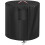 round fire pit cover with handle, adjustable fit, polyester cover 24 X 27' 5