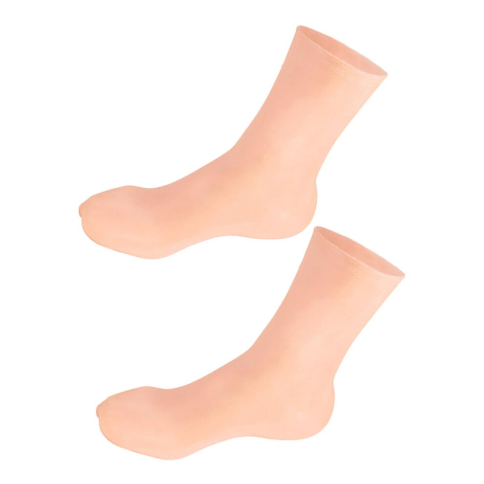 Moisturizing foot socks for women Softening foot care Sebs Light yellow-image-OPC-PJ29QTN-NEW