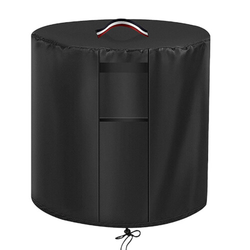 Fire Pit Table Cover, with Handle, Polyester Cover with Drawstring 24 X 27 Inches