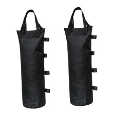 sandbag tent weights carrying handle tent stabilizer 600d Oxford fabric Black