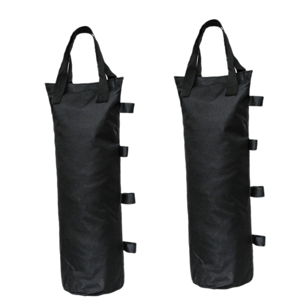Sandbag Tent Weights Carrying Handle Tent Stabilizer 600D Oxford Fabric Black 6276012853840