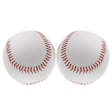 Unmarked Baseball Standard Size 9 Inch Soft Practice Autographs League Competition Ball 2 Pieces Baseball Unmarked