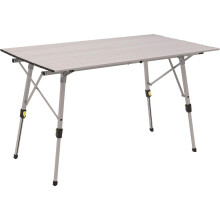 Canmore Folding Table 70 x 120 x 70 cm Silver