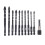 11 Pcs Carbide Masonry Drill Bits Set 5-12mm Hex Shank 2