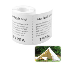 Transparent Tape for Tent Repair and Down Jackets,, T Patch Set, Awnings, Sofas, Bags, Shoes (a Roll of 7.5 x 153 cm)